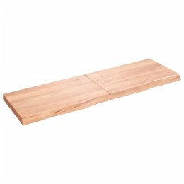 Blat do stołu, jasnobrązowy, 160x50x6 cm, lite drewno dębowe Lumarko!