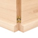 Blat stołu, 200x40x4 cm, surowe drewno dębowe Lumarko!
