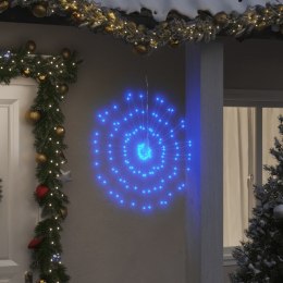 Ozdoby świąteczne ze 140 lampkami LED, 4 szt, niebieskie, 17 cm Lumarko!