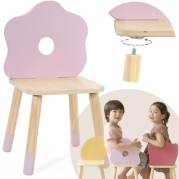 CLASSIC WORLD Pastelowe Krzesełko Grace dla Dzieci 3+ (Flower) Lumarko!