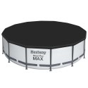 Basen Steel Pro MAX z akcesoriami, okrągły, 396x122 cm Lumarko!