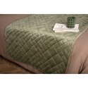 Narzuta na łóżko Jilly, 80x260 cm, poliestrowa, zielona Lumarko!