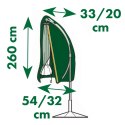 Pokrowiec na wiszący parasol ogrodowy, 54/32x260 cm Lumarko!