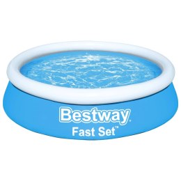Nadmuchiwany basen Fast Set, okrągły, 183x51 cm, niebieski Lumarko!