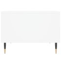Stolik kawowy, biały 60x50x36,5 cm, materiał drewnopochodny  Lumarko!