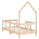 Rama łóżka dziecięcego, 70x140 cm, drewno sosnowe  Lumarko!