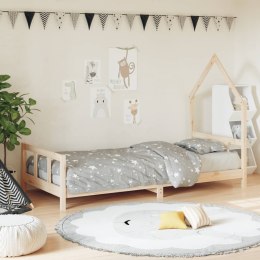 Rama łóżka dziecięcego, 90x190 cm, lite drewno sosnowe  Lumarko!