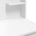 Toaletka z oświetleniem LED, biała, 96x40x142 cm  Lumarko!