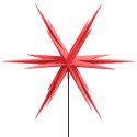 Gwiazda morawska LED na kołku, składana, czerwona, 57 cm  Lumarko!