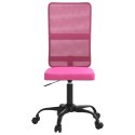 Krzesło biurowe, różowe, z siatką  Lumarko!
