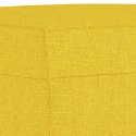 Podnóżek, jasnożółty, 70x55x41 cm, tapicerowany tkaniną  Lumarko!