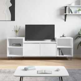 Szafka pod TV, biała, 80x36x50 cm, materiał drewnopochodny Lumarko!