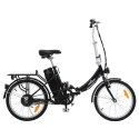 Składany rower elektryczny z akumulatorem litowo-jonowym, aluminium  Lumarko!