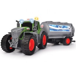 DICKIE Farm Traktor Fendt z przyczepką na mleko Lumarko!