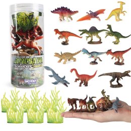 WOOPIE Zestaw Figurki Dinozaury 18 szt. - wersja 1 Lumarko!