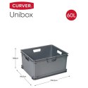 Curver Skrzynka Unibox XL, 60 L, szara Lumarko!