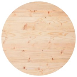 Blat do stołu, okrągły, Ø60x3 cm, lite drewno sosnowe Lumarko!