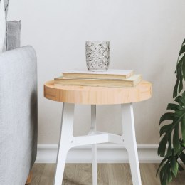 Blat stołu, okrągły, Ø30x3 cm, lite drewno sosnowe  Lumarko!
