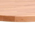 Blat do stołu, Ø70x2,5 cm, okrągły, lite drewno bukowe  Lumarko!