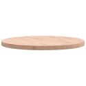Blat do stołu, Ø80x4 cm, okrągły, lite drewno bukowe  Lumarko!