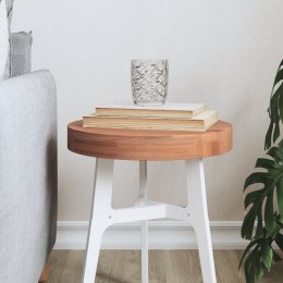 Blat do stolika, Ø30x4 cm, okrągły, lite drewno bukowe  Lumarko!