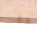 Blat do stołu, Ø70x4 cm, okrągły, lite drewno bukowe  Lumarko!