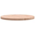 Blat do stołu, Ø70x4 cm, okrągły, lite drewno bukowe  Lumarko!