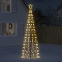 Choinka z lampek, z kołkami, 570 ciepłych białych LED, 300 cm Lumarko!