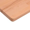 Stół roboczy, 115x55x81,5 cm, lite drewno bukowe i metal Lumarko!
