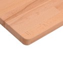 Blat do stołu roboczego, 200x55x2,5 cm, lite drewno bukowe Lumarko!
