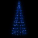 Choinka z lampek, na maszt, 200 niebieskich LED, 180 cm Lumarko!