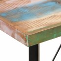 Stolik barowy, 150x70x107 cm, lite drewno z odzysku i żelazo Lumarko!