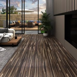 Samoprzylepne panele podłogowe PVC, 5,21 m², 2 mm, brązowe pasy Lumarko!