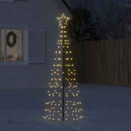 Choinka z lampek, z kołkami, 220 ciepłych białych LED, 180 cm Lumarko!