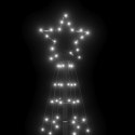 Choinka z lampek, z kołkami, 220 zimnych białych LED, 180 cm Lumarko!