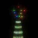 Stożkowa choinka z lampek, 275 kolorowych LED, 180 cm Lumarko!