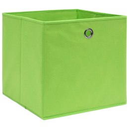 Pudełka z włókniny, 10 szt., 28x28x28 cm, zielone Lumarko!