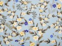 2 poduszki ogrodowe w kwiaty 40 x 60 cm niebieskie VALLORIA Lumarko!