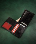 Zestaw prezentowy: skórzany portfel i pasek męski z automatyczną klamrą — Pierre Cardin Lumarko!