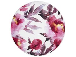 2 poduszki ogrodowe w kwiaty ⌀ 40 cm biało-różowe LANROSSO Lumarko!