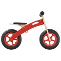 Rowerek biegowy dla dzieci, opony pneumatyczne, czerwony Lumarko!