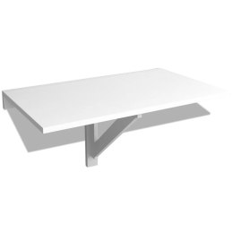 Składany stolik na ścianę, biały, 100 x 60 cm Lumarko!