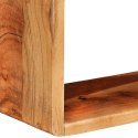 3-częściowy zestaw półek ściennych kostek, drewno akacjowe Lumarko!