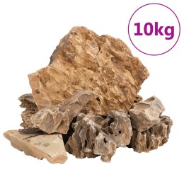 Kamienie dragon stone, 10 kg, brązowe, 5-30 cm Lumarko!
