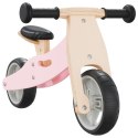 Rowerek biegowy dla dzieci, 2-w-1, różowy Lumarko!