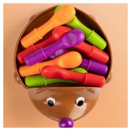 WOOPIE Gra Zręcznościowa Jeżyk Sorter Montessori Nauka Liczb i Kolorów 4w1 Lumarko!