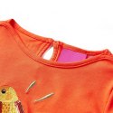 Koszulka dziecięca z długimi rękawami, ptak, ciemnopomarańczowa, 128 Lumarko! Lumarko! 