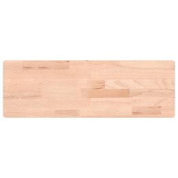 Półka ścienna, 60x20x1,5 cm, lite drewno bukowe Lumarko!
