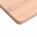 Blat do biurka, 100x(45-50)x2,5 cm, lite drewno bukowe Lumarko!