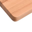 Blat do biurka, 100x(55-60)x1,5 cm, lite drewno bukowe Lumarko!